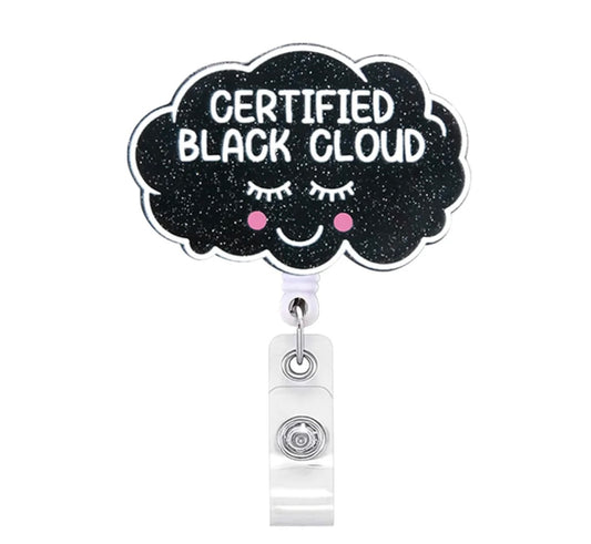 Black Cloud Badge Reel