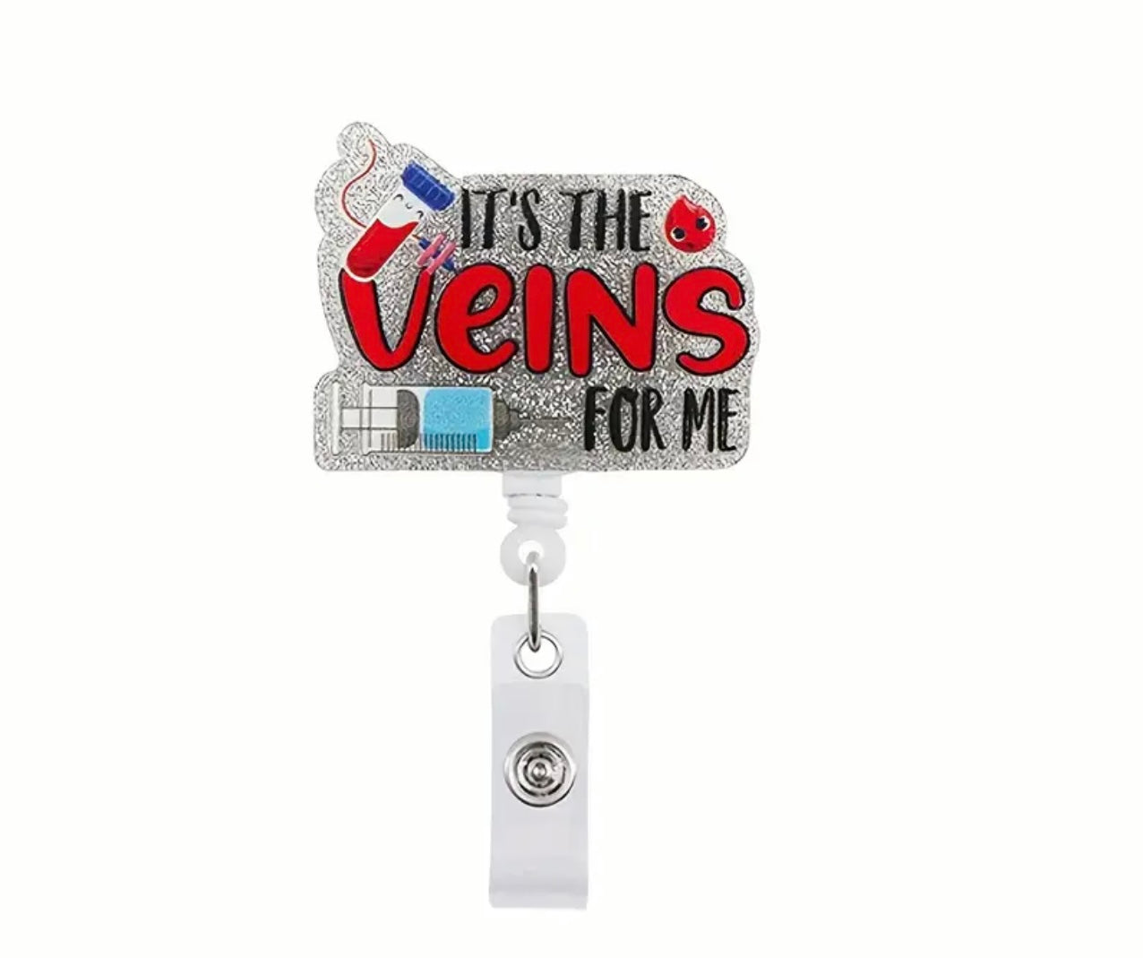 Veins For Me Badge Reel