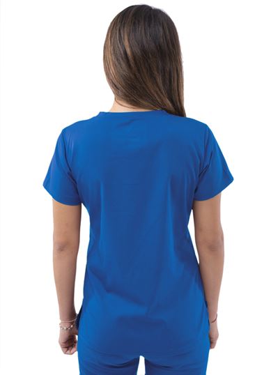 Adar Pro V-Neck Top Royal Blue