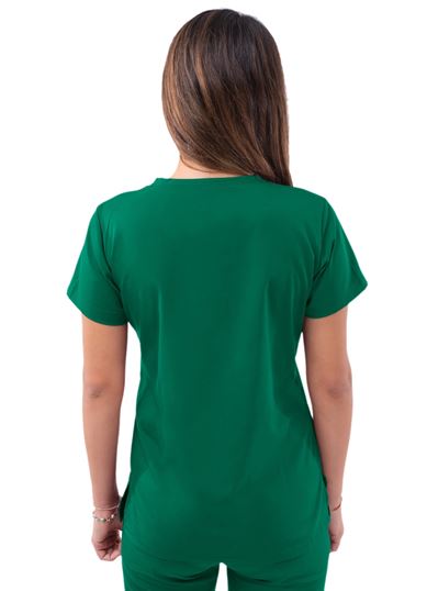 Adar Pro V-Neck Top Hunter Green