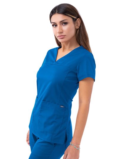 Adar Pro V-Neck Top Royal Blue